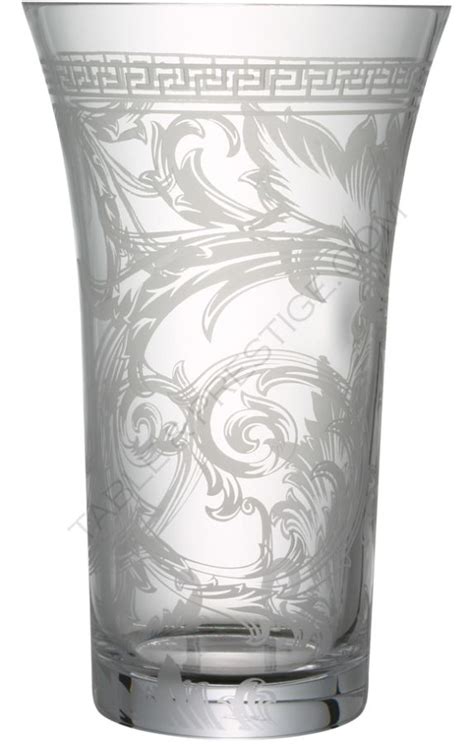 versace arabesque gold glass|versace black label.